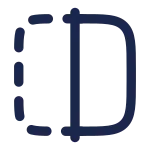 Mirror Right SVG Icon